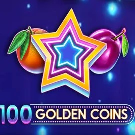 100 Golden Coins online game logo by Amusnet Interactive on liraspincasino.eu