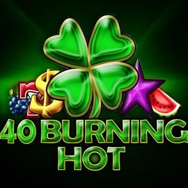 Official Slots logo: 40 Burning Hot by Amusnet Interactive at LiraSpin Casino
