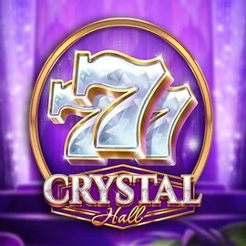 Crystal Hall slot logo by Play'n GO at LiraSpin Casino