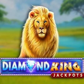 Official Jackpots logo: Diamond King Jackpots by SpinPlay Games at LiraSpin Casino