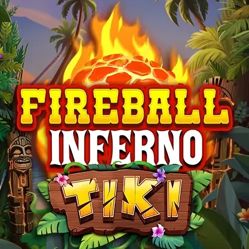 Fireball Inferno Tiki slot visual from NetEnt available on liraspincasino.eu