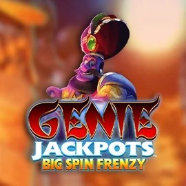 Genie Jackpots: Big Spin Frenzy logo by Blueprint Gaming LiraSpin Casino