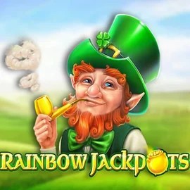 Jackpots logo of Rainbow Jackpots from Red Tiger Gaming at LiraSpin Casino