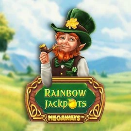 Rainbow Jackpots Megaways online game logo by Red Tiger Gaming on liraspincasino.eu