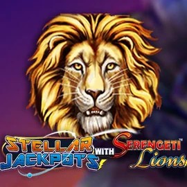Stellar Jackpots with Serengeti Lions game by Lightning Box Game – logo hosted on LiraSpin Casino